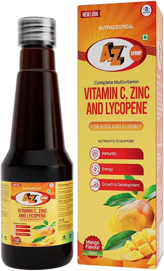 A to Z Multivitamin Syrup  | Flavor Mango