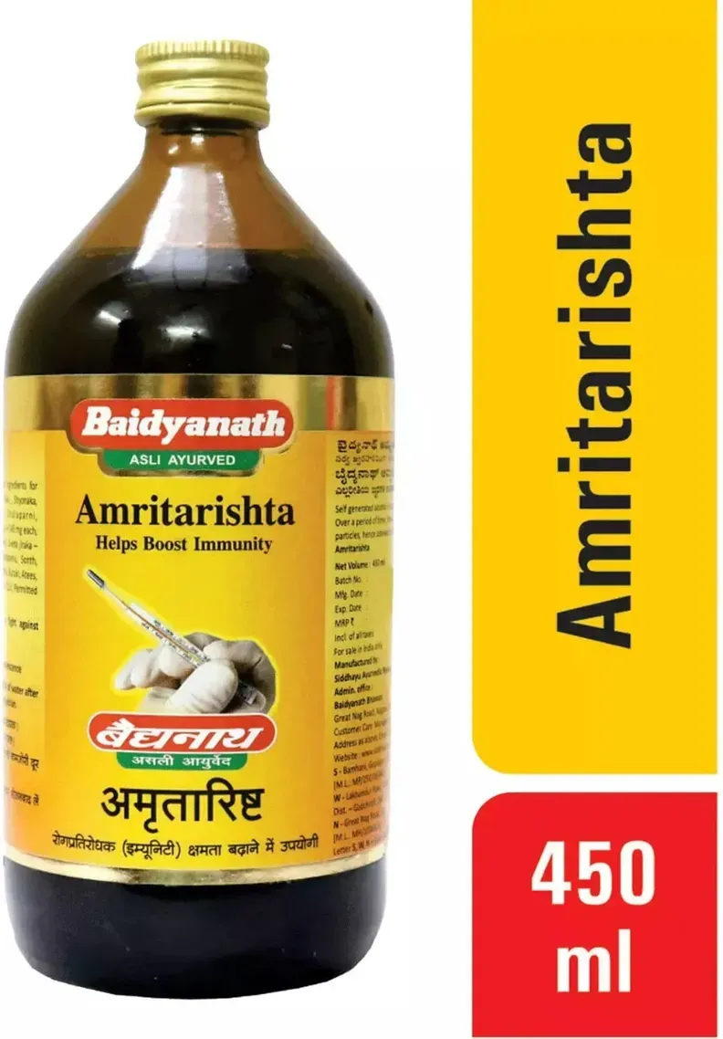 Baidyanath Asli Ayurved Amritarishta 450 Ml Natural Immunity Booster