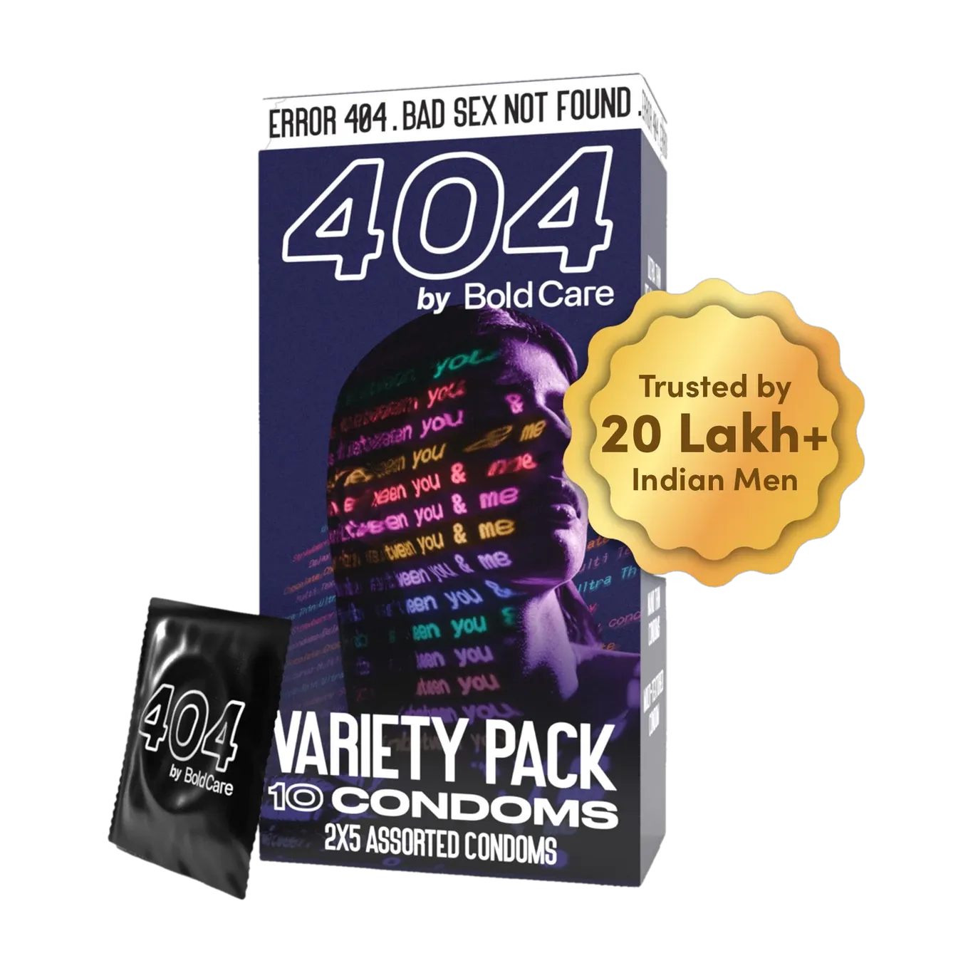 Bold Care 404 Variety Pack Condom- 10 pcs