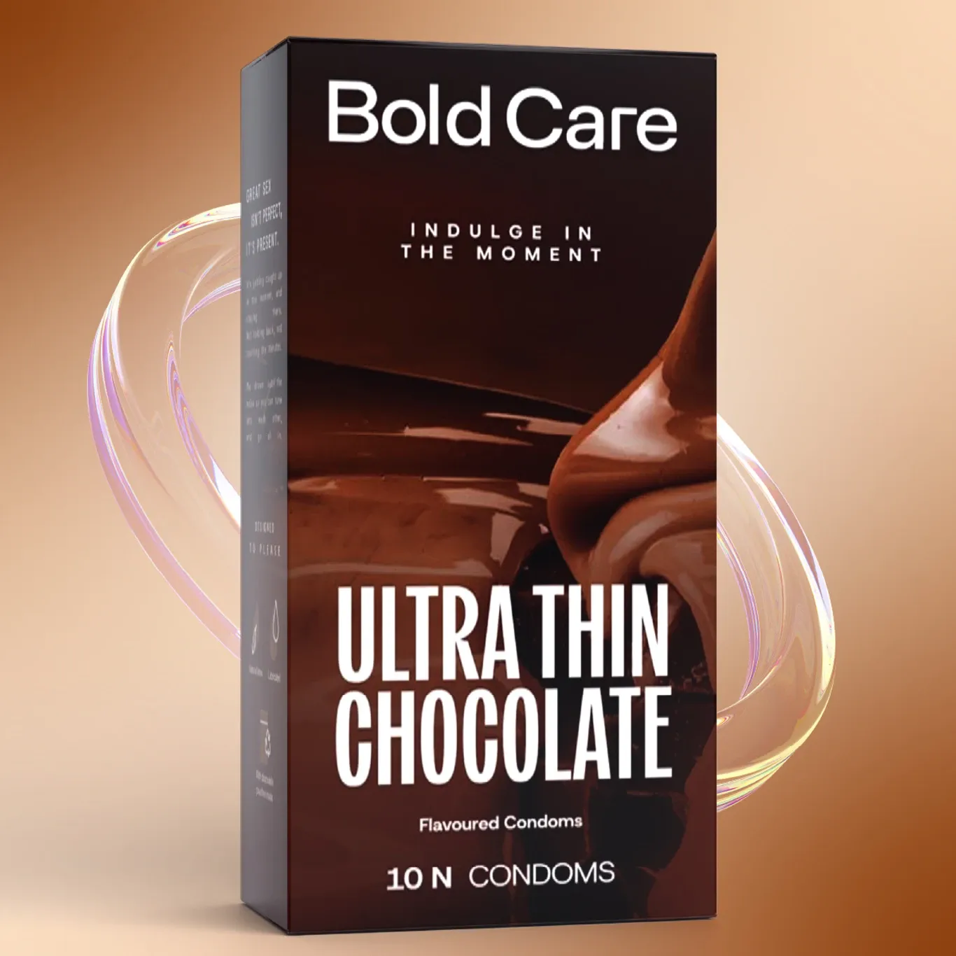 Bold Care Ultra Thin Chocolate Flavored Condom - 10 pcs