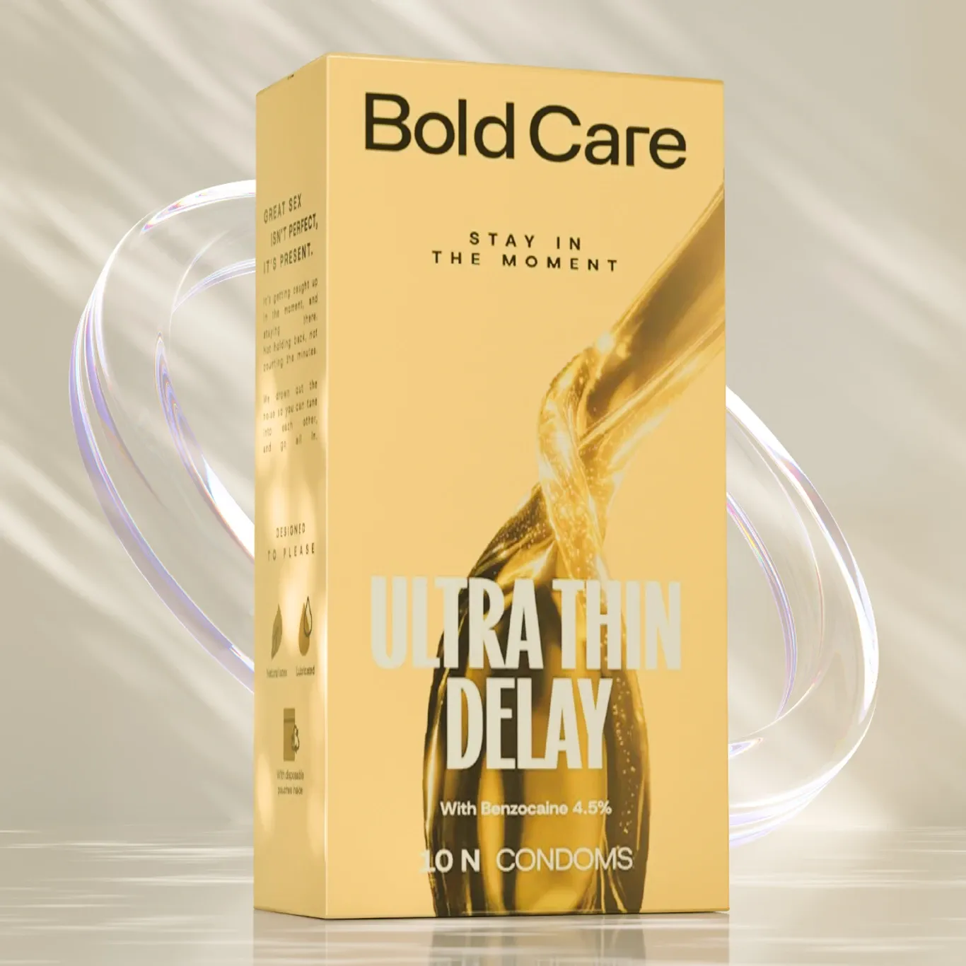 Bold Care Ultra Thin Delay Condom- 10 pcs