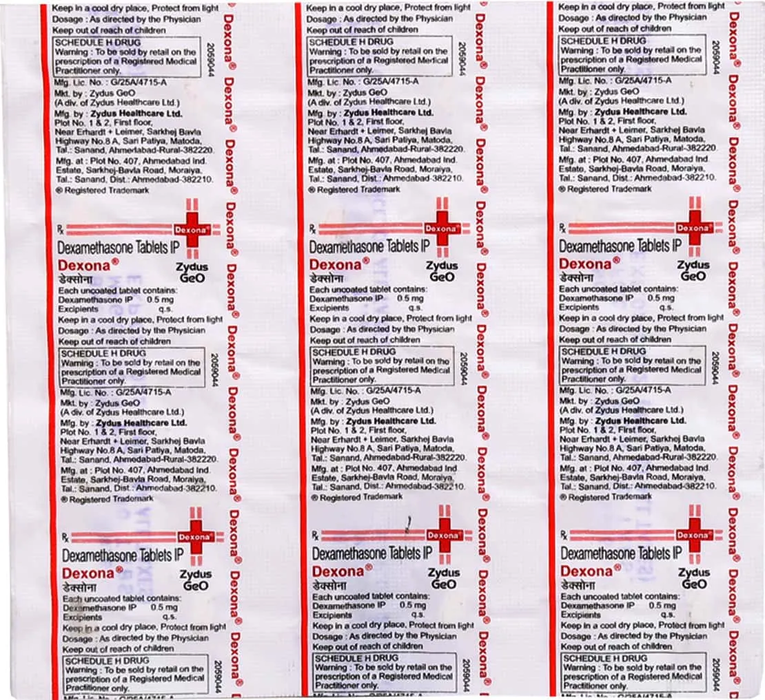 Dexona 0.5mg Tablet
