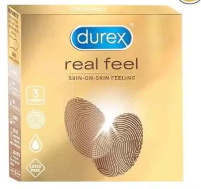 Durex Real Feel Condoms - 3 pcs