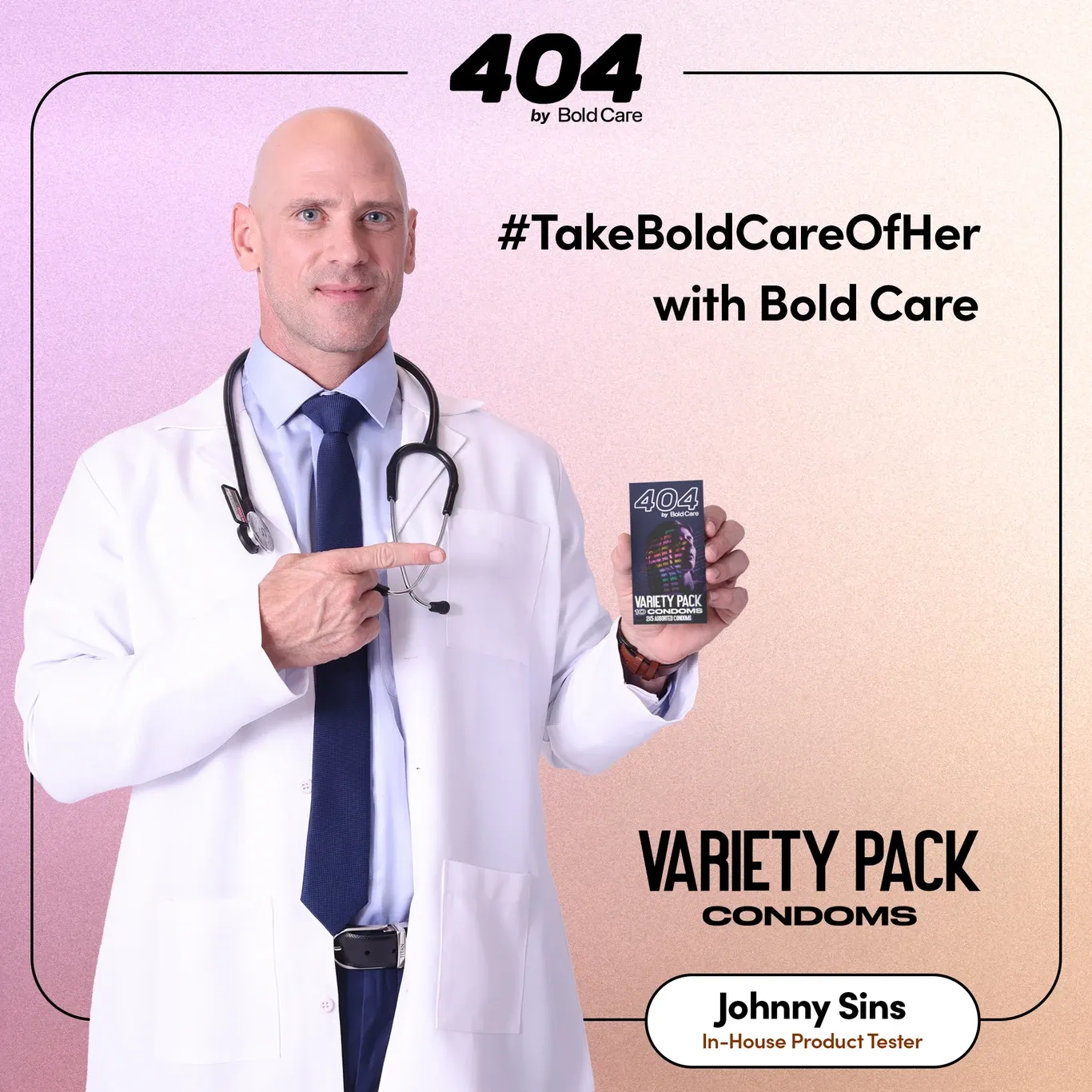 Bold Care 404 Variety Pack condoms - 10 pieces assorted condoms box
