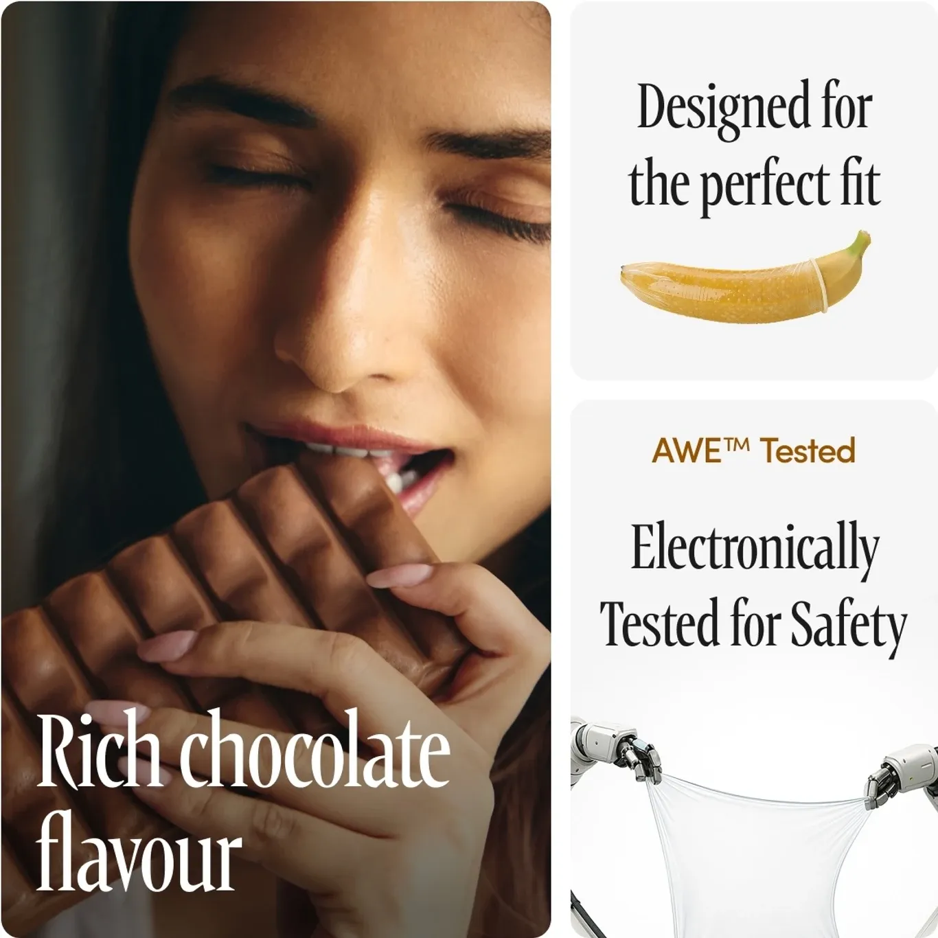 Bold Care Ultra Thin Chocolate Flavored Condoms - 10 pack box