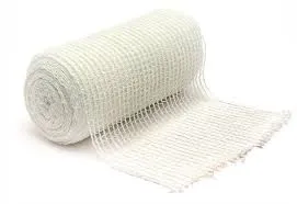 Pack of 12 cotton rolled bandages 10cm x 4m mesh for first aid