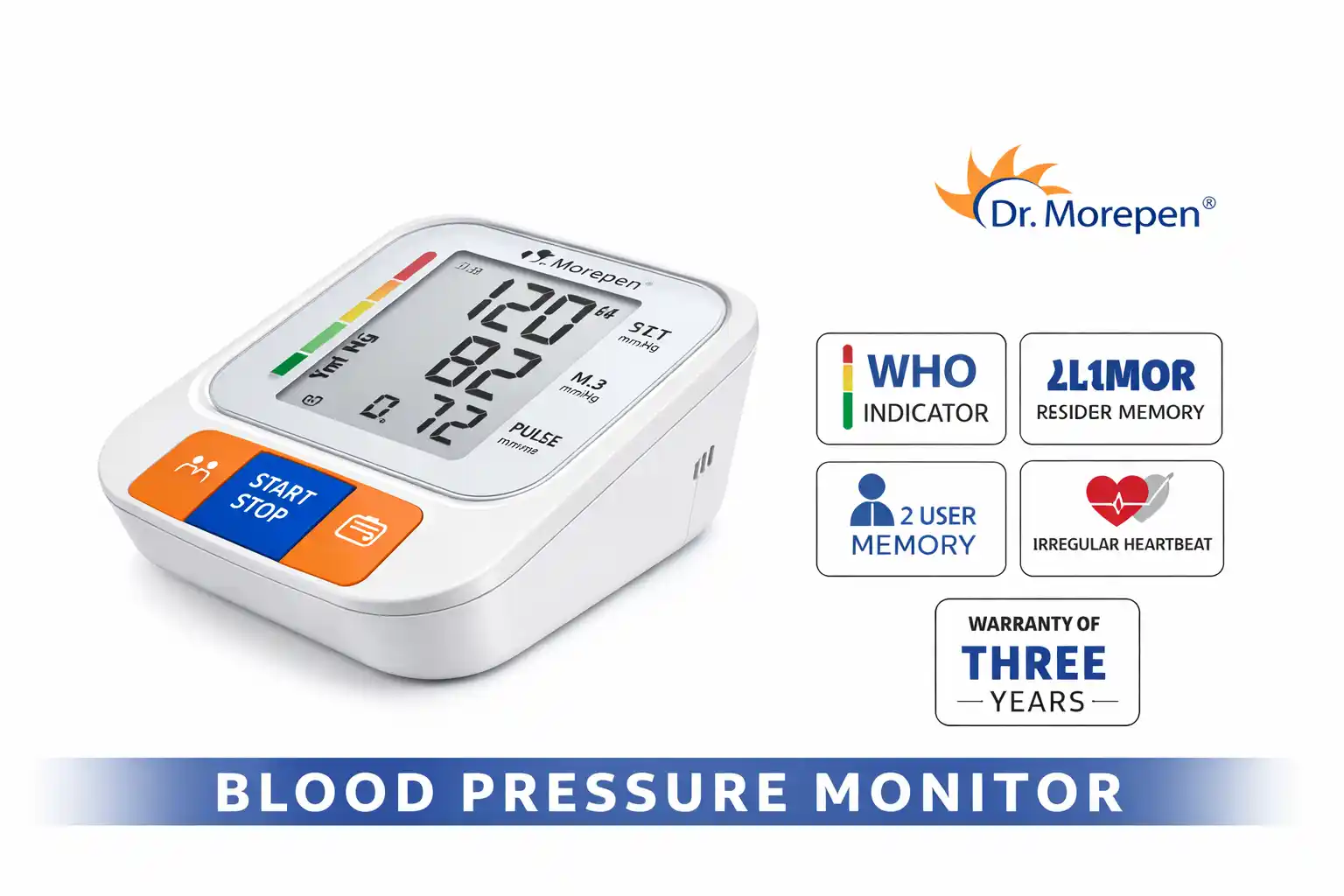 Dr Morepen BP 15 Blood Pressure Monitor