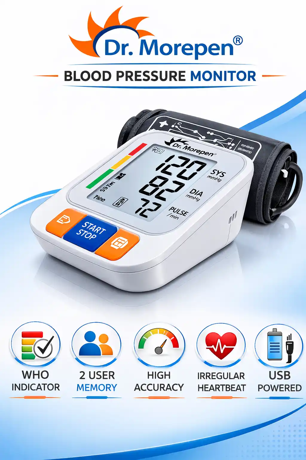 Dr Morepen BP 15 Blood Pressure Monitor