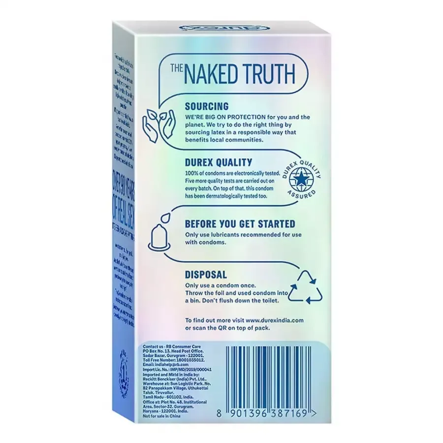 Durex Invisible condoms 10 pack box