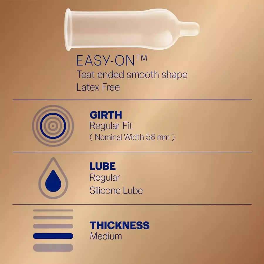 Durex Real Feel Condoms 3 pcs pack