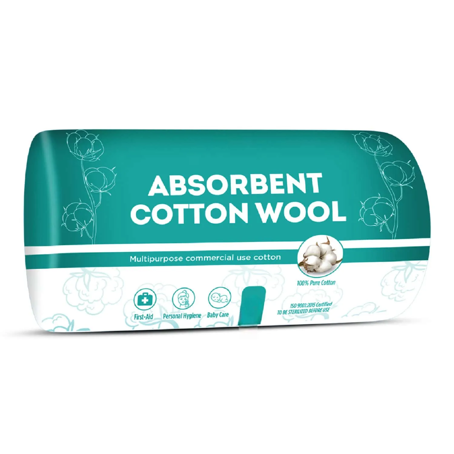 Forgesy Cotton Roll 500 gm absorbent cotton roll for medical dressing