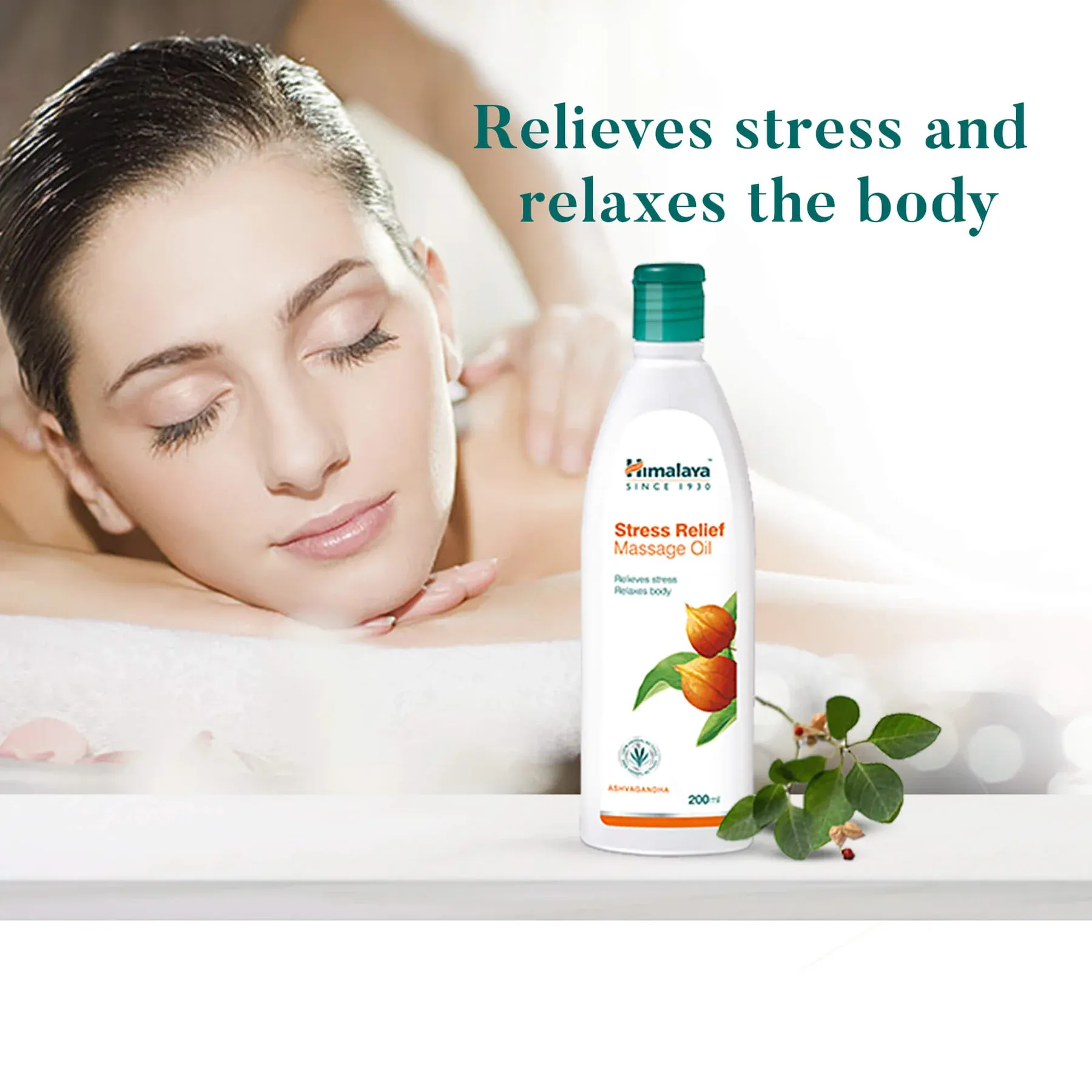 Himalaya Wellness Stress Relief Massage Oil