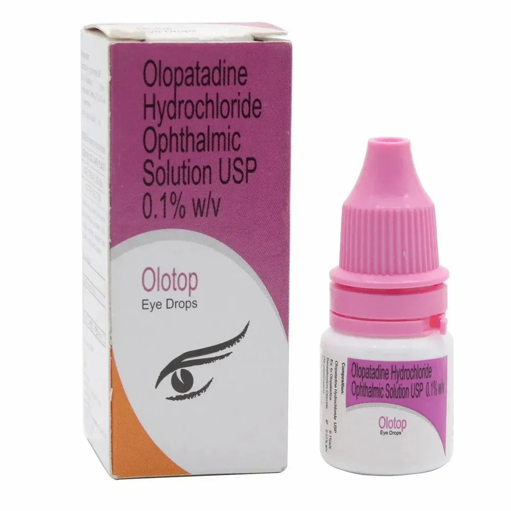 Olotop Eye Drop 5 ml bottle for allergic conjunctivitis