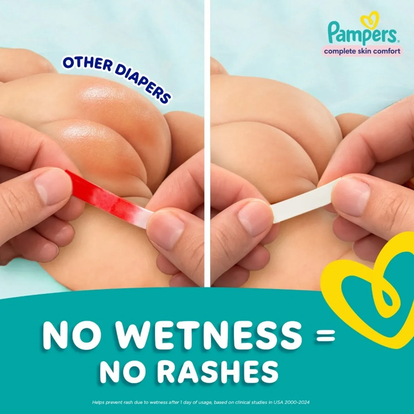 Pampers Complete Skin Comfort Pants for newborns up to 5 kg, 86 pieces pack with anti-rash lotion