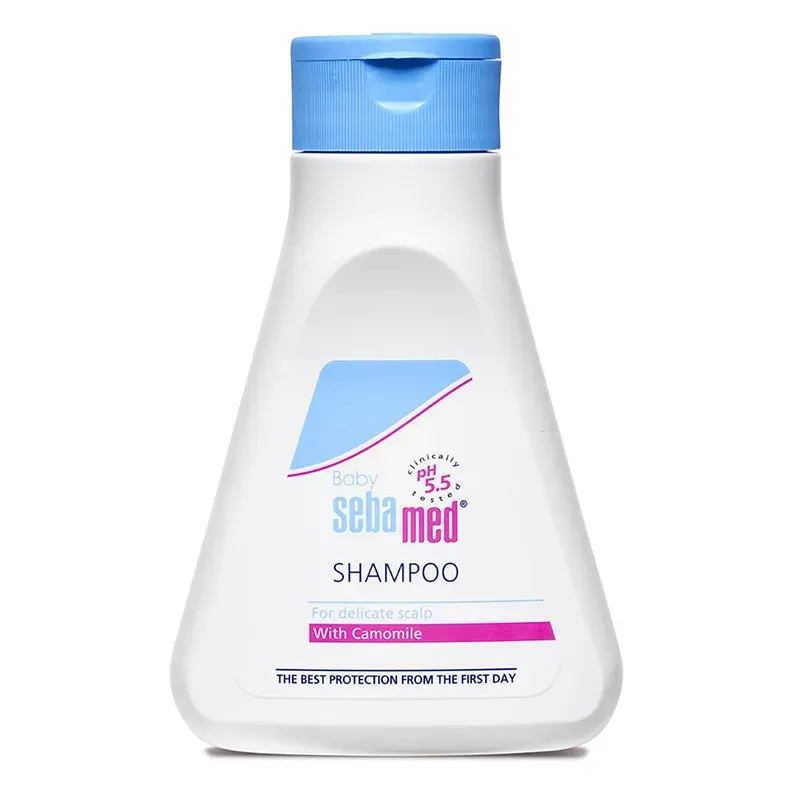 Sebamed Baby Shampoo 200ml bottle for gentle baby hair cleansing