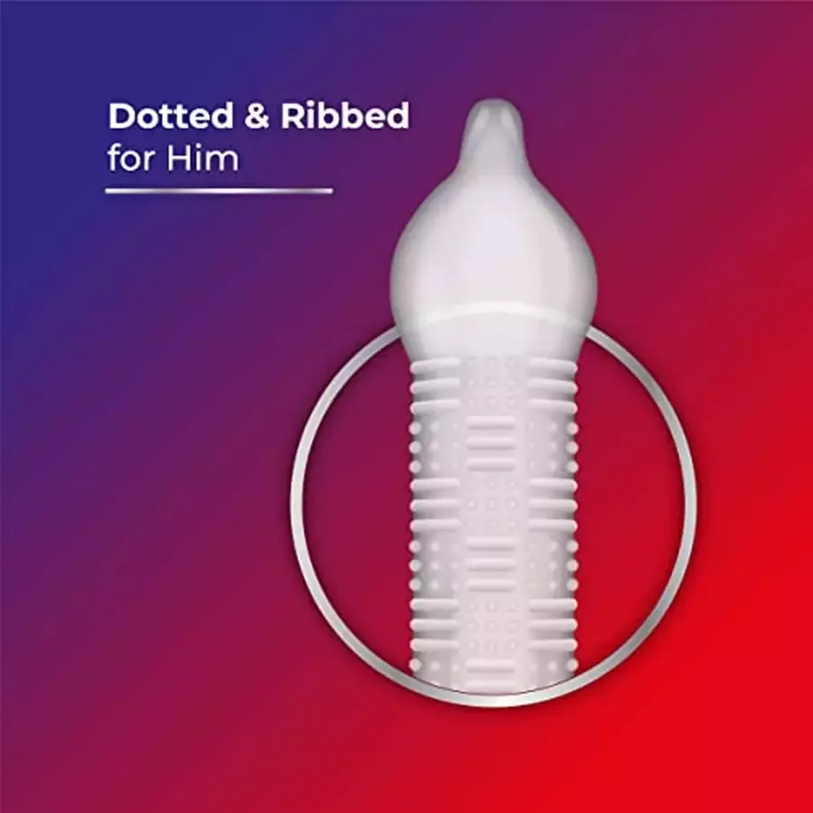 Skore Duo Max condoms 10 pack with disposal pouches