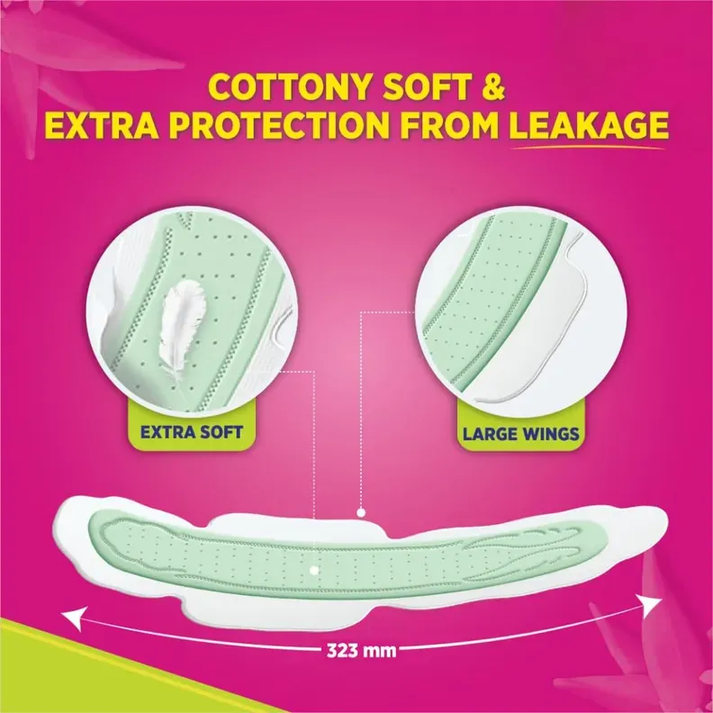 Sofy Anti Bacteria Ultra Slim XXL Sanitary Pads - 44 count pack