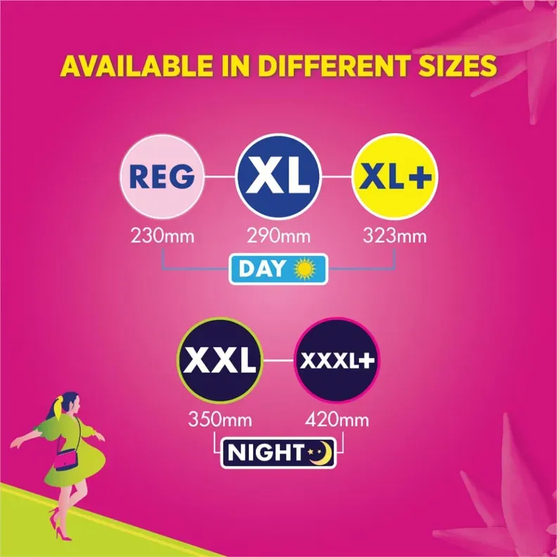 Sofy Anti Bacteria Ultra Slim XXL Sanitary Pads - 44 count pack