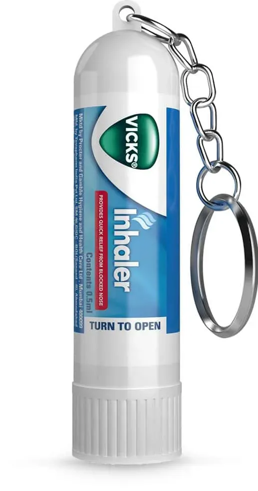 Vicks Inhaler - nasal decongestant for cold and allergy relief