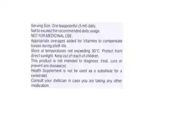 Zincovit Multivitamin Syrup 200ml (Green)