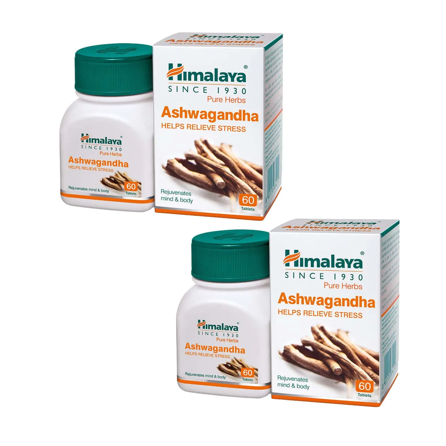 Himalaya Wellness Himalaya Ashwagandha Tablet | Stress Relief Supplement | Rejuvenates Mind & Body