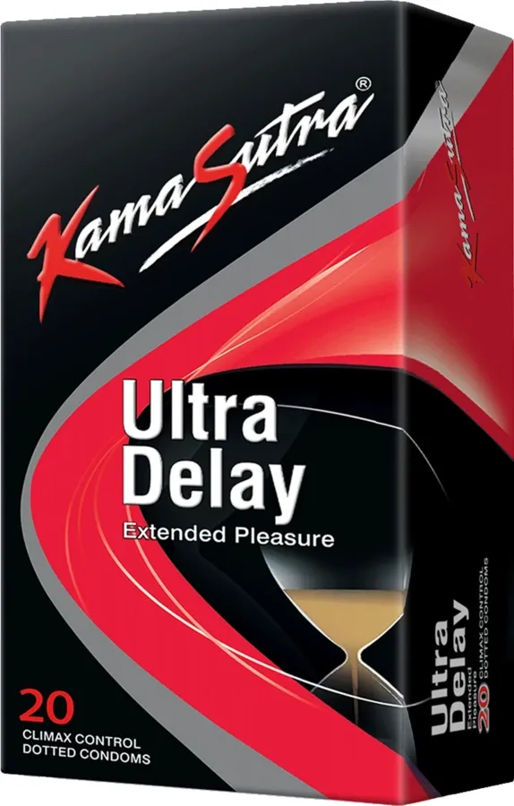 Kamasutra Ultra Delay Condoms - 20 pcs