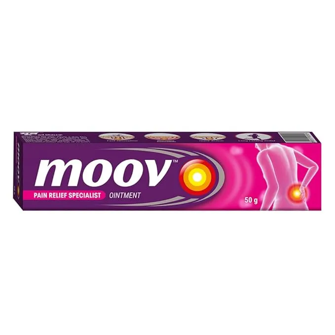Moov Pain Relief Ointment for Back, Joint, Knee, Muscle Pain
