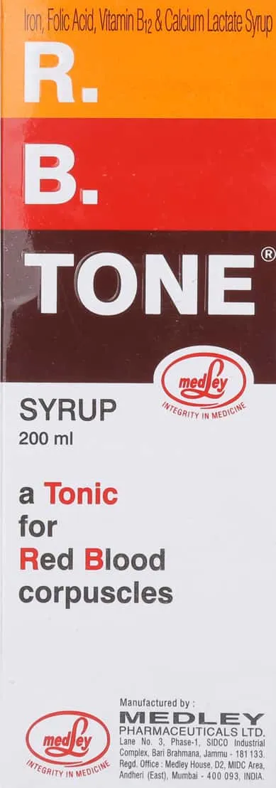 R.B Tone Syrup