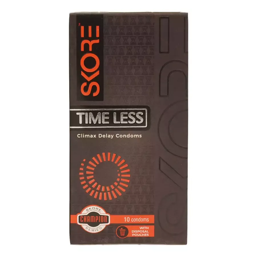 Skore Time Less - Climax Delay Condoms - 10 pcs